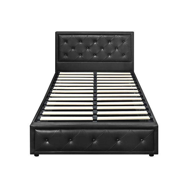 Bed Frame With Storage Space Gas Lift Bed Mattress Base