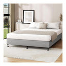 Bed Frame Bed Base Platform Grey