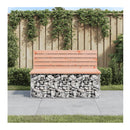Garden Bench Gabion Design 103X70X65 Cm Solid Wood Douglas