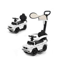 3 In 1 Licensed Mercedes Benz Ride On Push Car With Push Handle