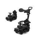 3 In 1 Licensed Mercedes Benz Ride On Push Car With Push Handle