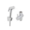 Round Handheld Toilet Bidet Spray Kit Hose Bathroom Toilets Chrome