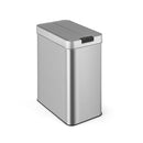 50L Slim Kitchen Trash Can With Automatic Sensor And Stainless Steel