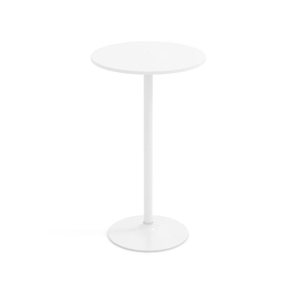 Round Bistro Cocktail Tall Coffee Table High Top Pub Table