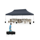 3M X 6M Foldable Pop Up Canopy Tent With Carry Bag And 6 Sandbags