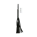Sex And Mischief Faux Leather Flogger Black Flogger Whip