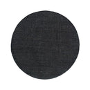 200Cm Frances Round Black Rug