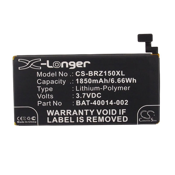 Cameron Sino Cs Brz150Xl 1850Mah Battery For Blackberry Z15 Mobile