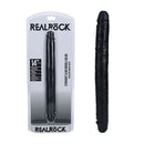 Realrock Slim Double Dildo Black Double Dong