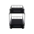 2 Tier Under Sink Organiser Kitchen Sink Bathroom Storage