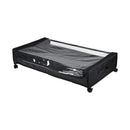 2X Under Bed Rolling Storage Container With Wheels Bag Organizer