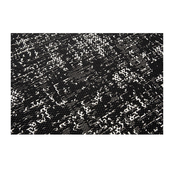 Black Polypropylene Outdoor Rug 160Cmx230Cm