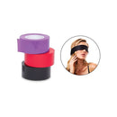 Whipsmart Bondage Tape 3 Pack With Coloured Bondage Satin Blindfold