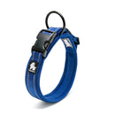 Heavy Duty Reflective Collar Blue