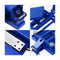 2 Pieces Electronic Digital Platform Scale Computing Shop Blue