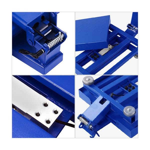 2 Pieces Electronic Digital Platform Scale Computing Shop Blue
