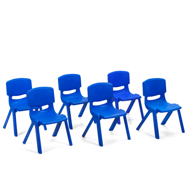 Kids Chairs Set for Children Reading Blue