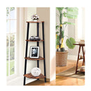 4 Tier Corner Shelf With No Shaking Structure For Office