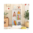 5 Cube Freestanding Storage Bookshelf With 2 Anti Tipping Kits