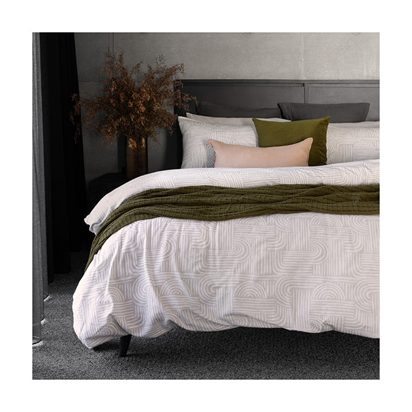 Bambury Bowie Flannelette Quilt Cover Set