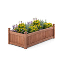 Planter Box with Drainage Holes