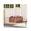 Planter Box with Drainage Holes