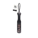 Sex And Mischief Brat Paddle Black Spanking Paddle