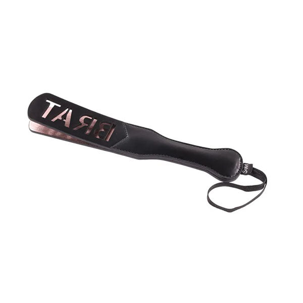 Sex And Mischief Brat Paddle Black Spanking Paddle