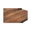 Wooden Garden Bridge