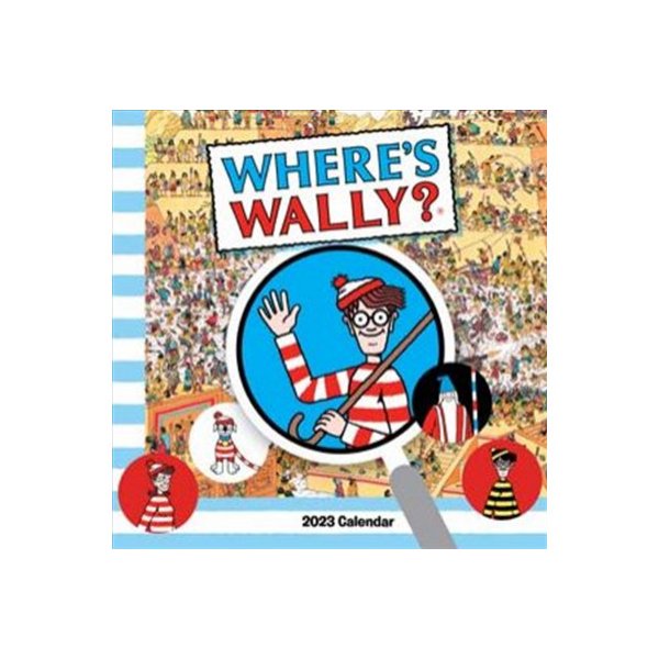 Wheres Wally 2023 Square Calendar