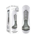Zero Tolerance Stroking Buddy White Vibrating And Thrusting Stroker