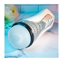 Zero Tolerance Stroking Buddy White Vibrating And Thrusting Stroker