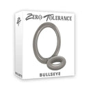 Zero Tolerance Bullseye Grey Cock And Ball Rings