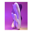 Playboy Pleasure Bumping Bunny Opal Thrusting And Warming Vibrator