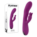 Playboy Pleasure Busy Bunny Purple Rabbit Vibrator With Tapping Shaft