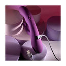Playboy Pleasure Busy Bunny Purple Rabbit Vibrator With Tapping Shaft