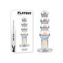 Playboy Pleasure Jewels Beads Clear Glass 12 Cm Anal Beads