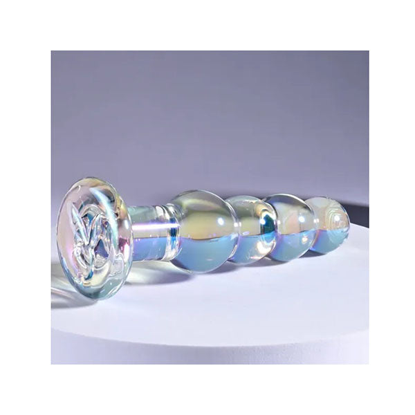 Playboy Pleasure Jewels Beads Clear Glass 12 Cm Anal Beads