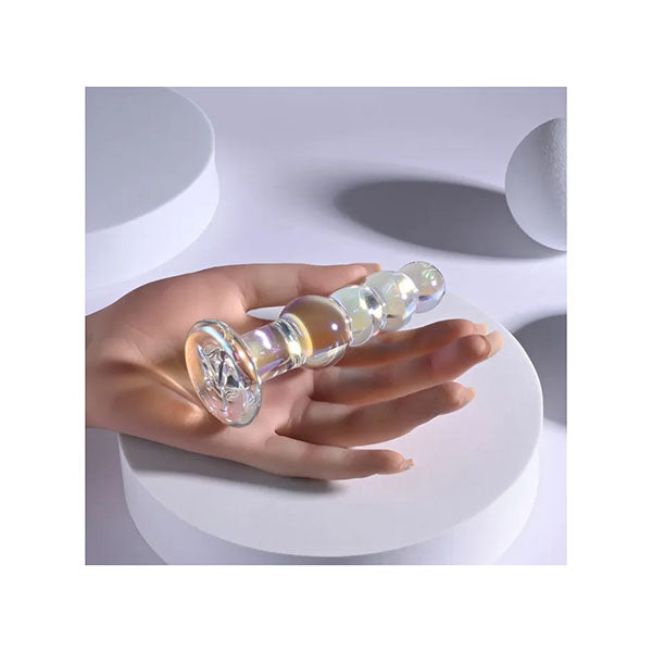 Playboy Pleasure Jewels Beads Clear Glass 12 Cm Anal Beads