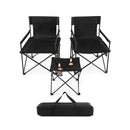 Folding Camping Chair Set Of 3
