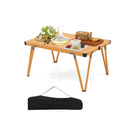 Folding Camping Table With Storage Bag And Waterproof Desktop