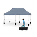 3M X 6M Foldable Pop Up Canopy Tent With Carry Bag And 6 Sandbags