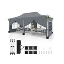 3 X 6 M Canopy With 6 Detachable Sidewalls