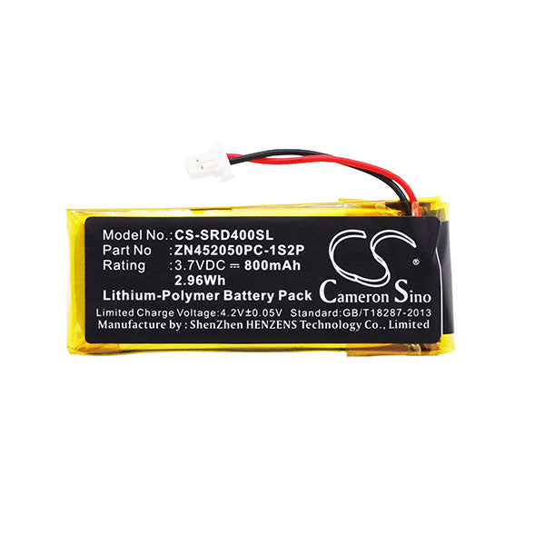 Cameron Sino Cs Srd400Sl 800Mah Battery For Cardo G4 Headset