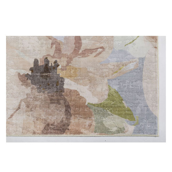 Carmella Floral Pattern Lily Tan Rug 160Cmx230Cm