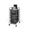 Rolling Storage Cart With Drawers And Lockable Wheels For Home Office