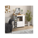 Rolling Kitchen Cart With Towel Rack For Dining Room