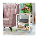 3 Layer Stand Cart With Hooks For Office Living Room