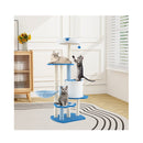 137Cm Tall Modern Cat Tree Tower With Sisal Scratching Posts And Ball