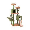 160Cm Cactus Cat Tree Multi Level Tower With Sisal Scratching Posts